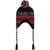 Difuzed Dungeons & Dragons - Sherpa Beanie Muts - Multicolours