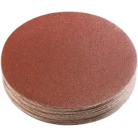 Arebos 30x klitschuurschijven voor langnek schuurmachines- 225 mm - P80-240 Schuurpapir