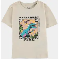 Difuzed Jurassic Park - Graphic Art Kinder T-shirt - Kids 158/164 - Creme