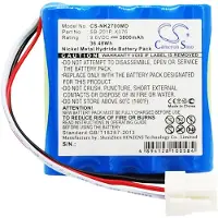 123accu Nihon Kohden X076 / SB-201P accu (3800 mAh, huismerk)