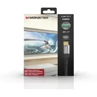 Monster Cable HDMI-kabel Essentials 4,6 m Zwart en Grijs