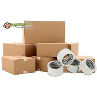Aquagart 36 x Professionele plakband, extra sterke verpakkingstape, 50 mm x 66 m, transparant