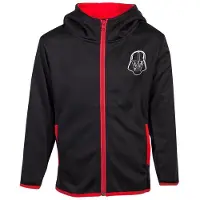 Generique Star Wars Vest met capuchon -Kids 110- Vader Kids Teq Zwart