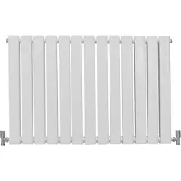 Monster Paneelradiator, glanzwit, 600 mm x 910 mm