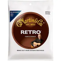 Martin MTR13 Retro Monel - Jeu de cordes Guitare acoustique Tony Rice 13-56