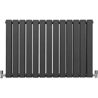 Monster Paneelradiator, antracietgrijs, 600mm x 910mm