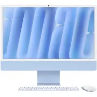 Apple Imac 24" Blauw - M4 (10 Core Cpu 10 GPu) 24 Gb 512 Azerty (md2t4f)