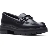 Clarks Orianna Bit Zwarte Leren Schoenen