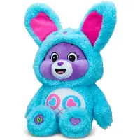 Troetelbeertjes Care Bears pluche knuffel 22cm - Share Bunny in hoodie - knuffeldier.