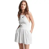 Superdry Vintage Smocked Mouwloze Romper