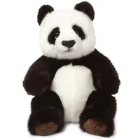 Bon Ton Toys - WWF Panda Zittend - Knuffel - 22 cm