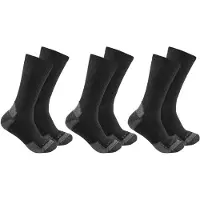 Carhartt Cotton Blend Crew Sock 3 Pack Sc6203m | Maat: XL