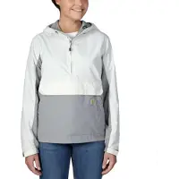 Carhartt Jas Women Lightweight Anorak Malt Asphalt-M