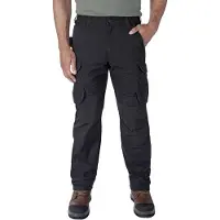 Carhartt Steel Rugged Cargo Work Pants Black - W34/L32
