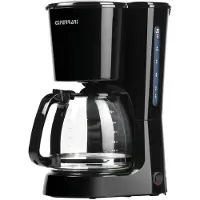 G3ferrari Cafè De Lux – Filterkoffiezetapparaat 800W – 1,5L (12 Kopjes) – Warmhoudfunctie 40 min – Anti-Druppelsysteem – Glazen Kan