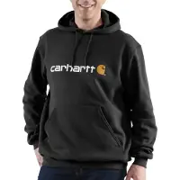 Carhartt Signature Logo Hooded Sweatshirt 100074 | Maat: XS