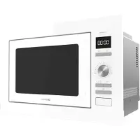 Cecotec Inbouwmagnetron GrandHeat 2590, wit, 900 W, 25 liter, met grillfunctie