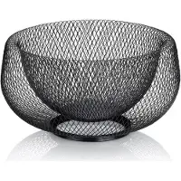 kela Fruitschaal Marlo Zwart 14,5 cm