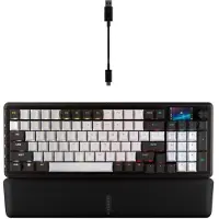 Corsair Mechanisch Bedraad Frans Azerty Gaming toetsenbord Vanguard 96 Zwart en wit