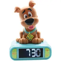 Lexibook Digitale wekker met Scooby Doo 3D nachtlampje en geluidseffecten