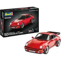 Wittmax Modelbouwpakket Auto - 05634 -50 Years of the Porsche 911 Turbo- - Sportauto - Geschenkset Plastic - 1:24 - Modelbouw