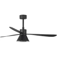 Faro Amelia 20W LED (Ø132cm) Plafondventilator Black | CCT