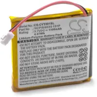 123accu coyote 1ICP/8/40/40 1S1P accu (1100 mAh, huismerk)