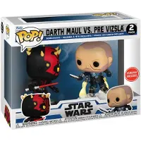 Funko POP! Pop Star Wars: Clone Wars - Darth Maul vs Pre Vizsla Pop 2-Pack