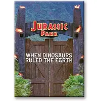 Aquarius Jurassic Park Gates Magneet
