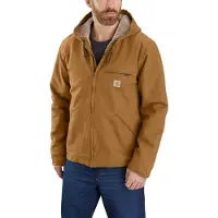 Carhartt Washed Duck Sherpa Lined Jacket | Maat: M