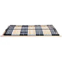 vidaXL Lamelbodem Bruin 80 x 190 cm Massief beukenhout