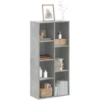 vidaXL Boekenkast 50x25x105 cm bewerkt hout betongrijs