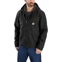 Carhartt Relaxed Fit Washed Duck Sherpa Lined Jasje Maat