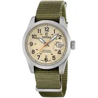 Festina Analoog horloge beige