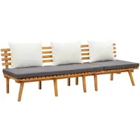 vidaXL Tv-meubel 150x36x30 cm bewerkt hout betongrijs