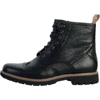 Clarks Shoes Veterboots 'Batcombe Lord' zwart