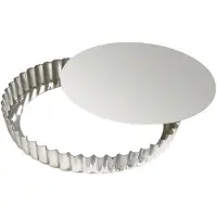 Gobel geplooide quichevorm met uitneembare bodem 24cm