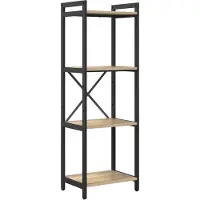 vidaXL Boekenplank 40 x 30 x 119 cm Bewerkt hout Sonoma Eik