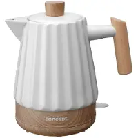 Concept Elektrische waterkoker, keramisch, model RK0090, merk , kleur wit