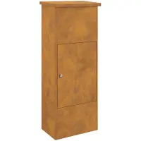 vidaXL Pakket Inwerpkoker Roestig 44,5 x 29 x 110,5 cm weervast staal