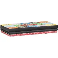 vidaXL Wandplanken Muurmontage 3 st Multikleur 100 x 20 x 6 cm