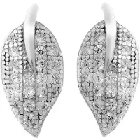 Orphelia 'Ruth' Dames 925 Sterling Zilveren Stud Oorbellen - Zilver ZO-7220