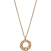 Orphelia 'Estelle' Dames 925 Sterling Zilveren Ketting met Hanger - Roze ZH-7516/RG