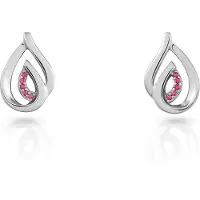 Orphelia 'Dazzle' Dames 925 Sterling Zilveren Stud Oorbellen - Zilver ZO-7518/R