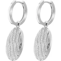 Orphelia Dames 925 Sterling Zilveren Creolen - Zilver ZO-6049