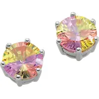 Orphelia Dames 925 Zilveren Stud Oorbellen - Zilver CC-34