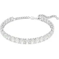 Swarovski 'Millenia' Dames Halsketting van Basismetaal - Zilver 5696292