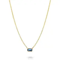 Orphelia 'Ultimate' Dames 925 Sterling Zilveren Ketting - Goud ZK-7567/G