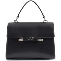 GUESS Schoudertas 'Sac Bandoulière Eco Mietta Sml Socie Black' zwart