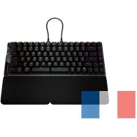 Asus Draadloos en bedraad Mechanisch Gaming toetsenbord Franse Azerty ROG Falcata Zwart